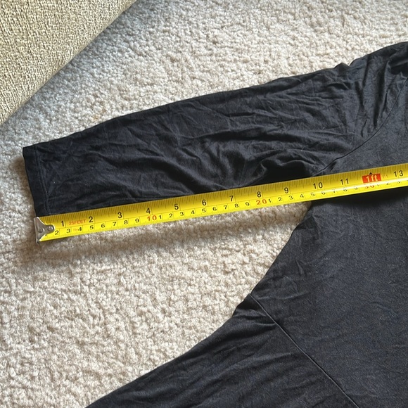 Express Zip-Front Black Long-Sleeve Dress - Picture 5 of 5